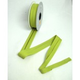 Einfassband/Schrägband-Breite 20mm gefalzt-gelbgrün-matt-Meterware