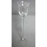 Teelichtglas Glasklar ca. 30 cm hoch