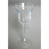 Teelichtglas Glasklar ca. 20 cm hoch